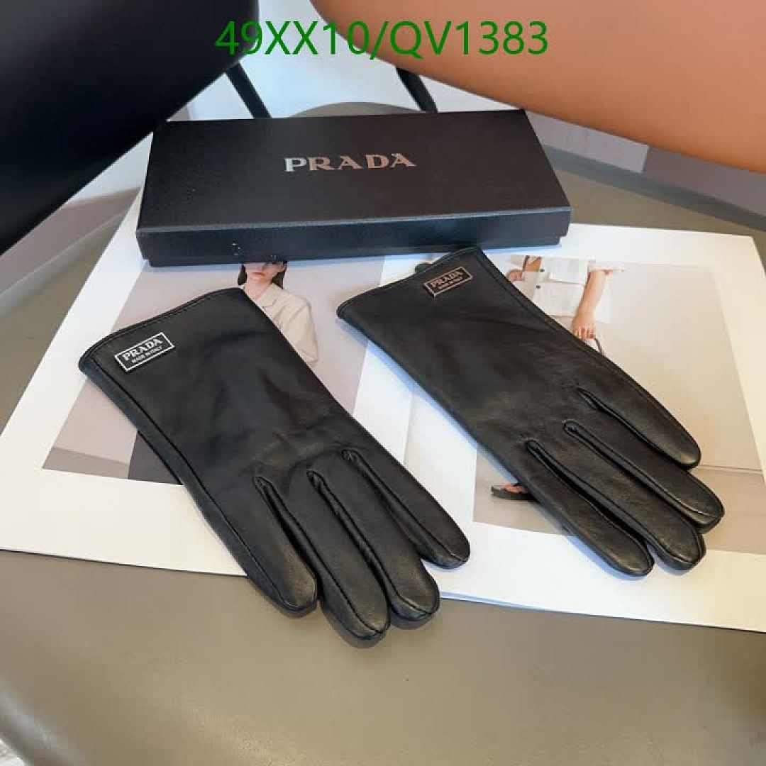 Prada-Gloves Code: QV1383 $: 49USD
