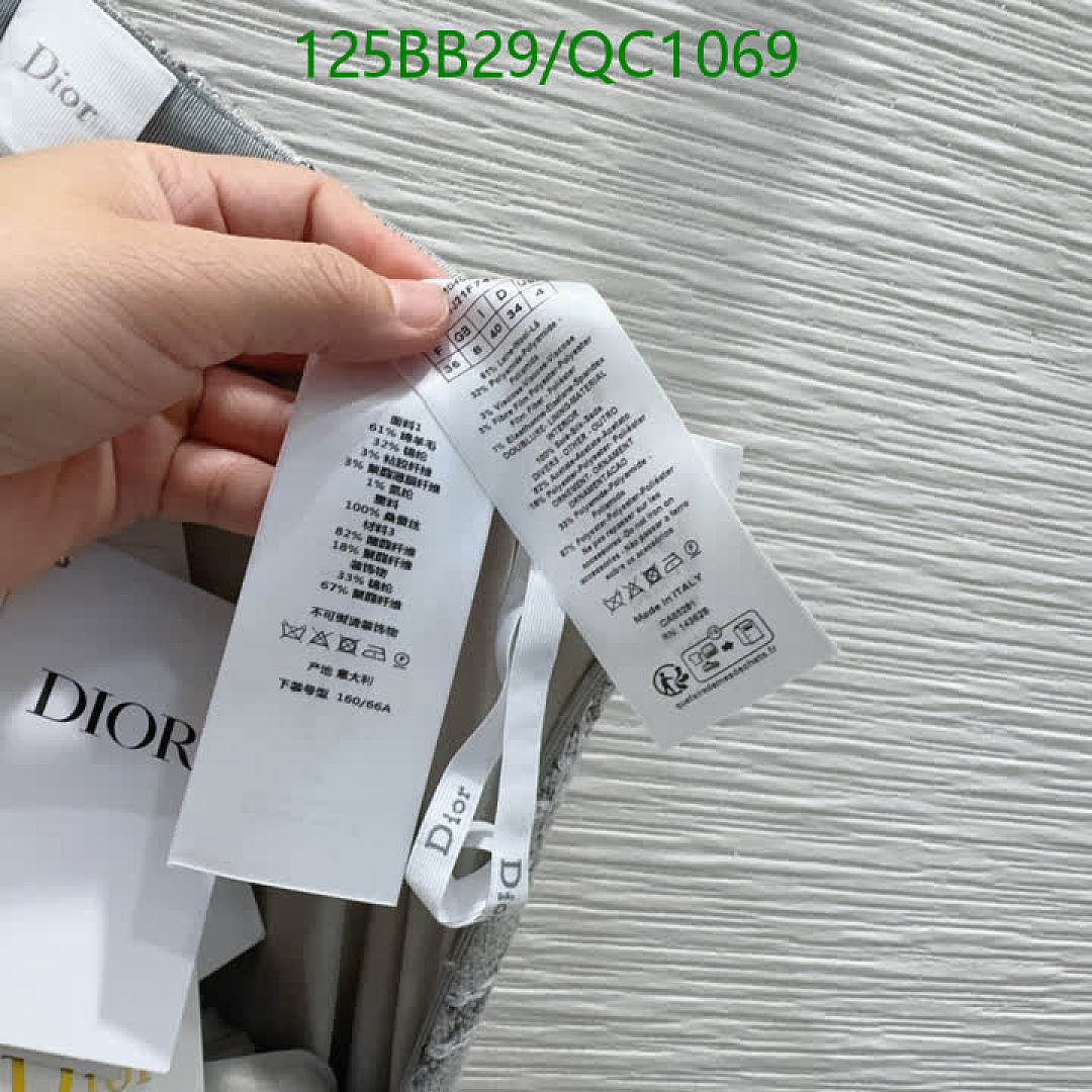 Dior-Clothing Code: QC1069 $: 125USD