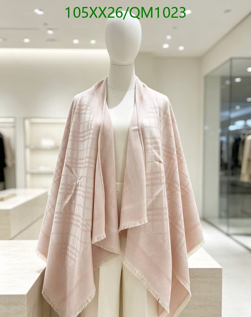 Burberry-Scarves Code: QM1023 $: 105USD