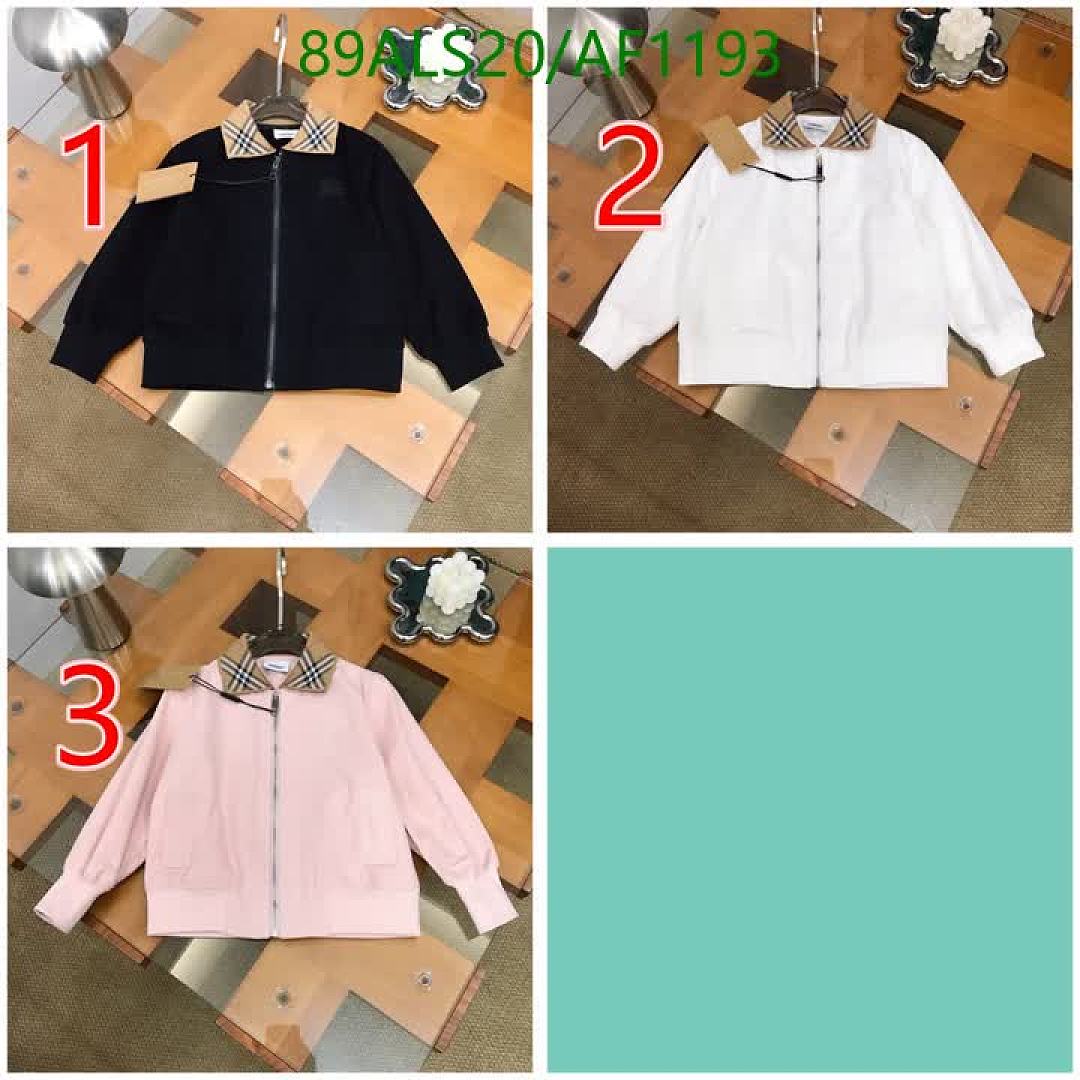 Burberry-Clothing（Kids） Code: AF1193 $: 89USD