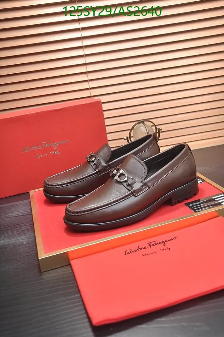 Ferragamo-Men shoes Code: AS2640 $: 125USD