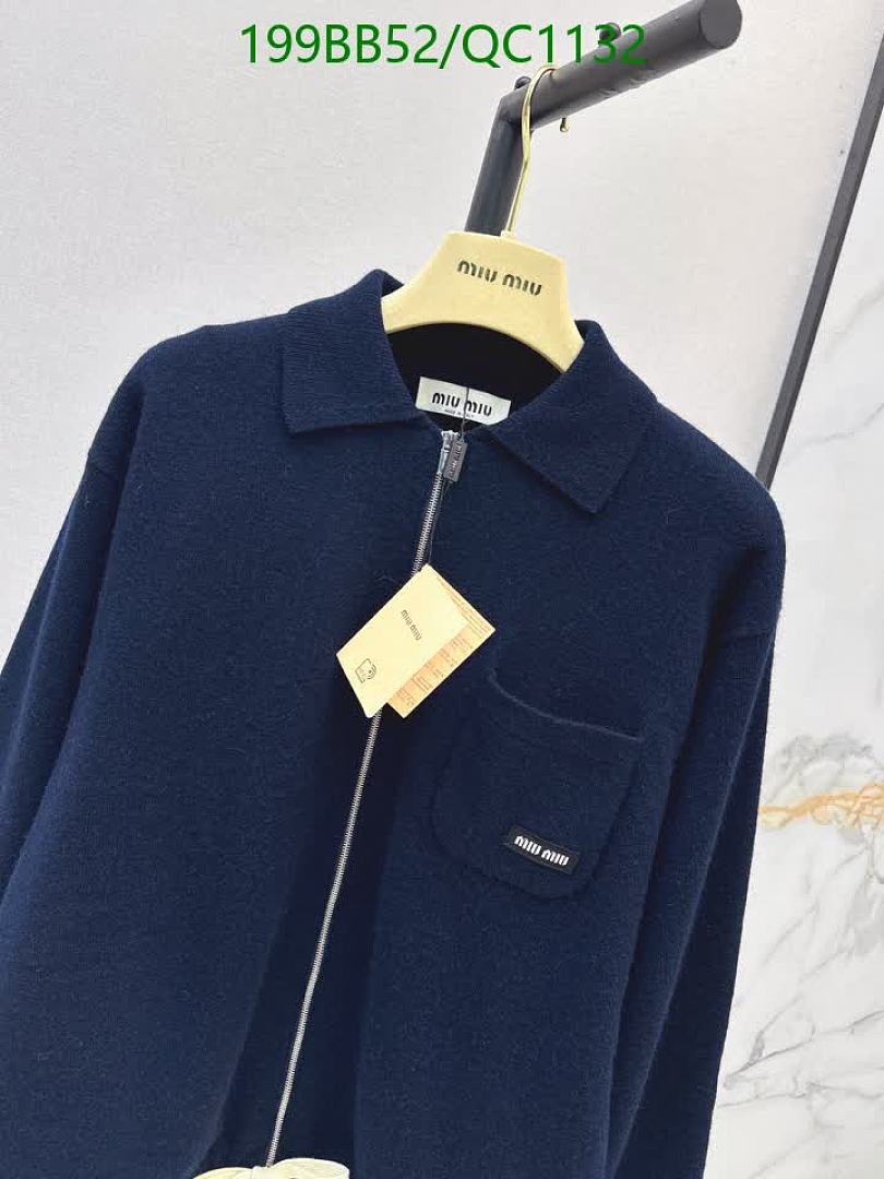 Miu Miu-Clothing Code: QC1132 $: 199USD