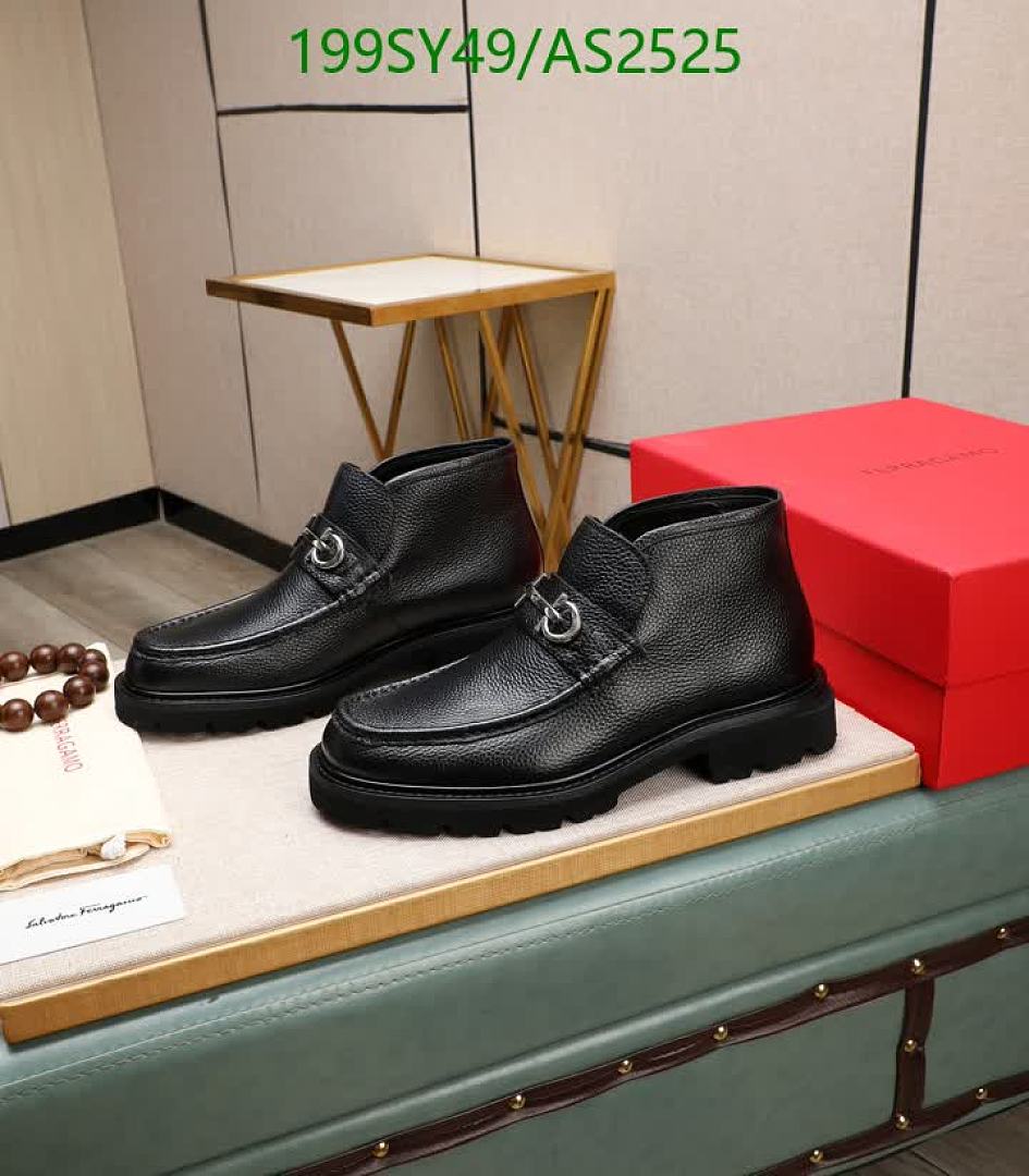Ferragamo-Men shoes Code: AS2525 $: 199USD