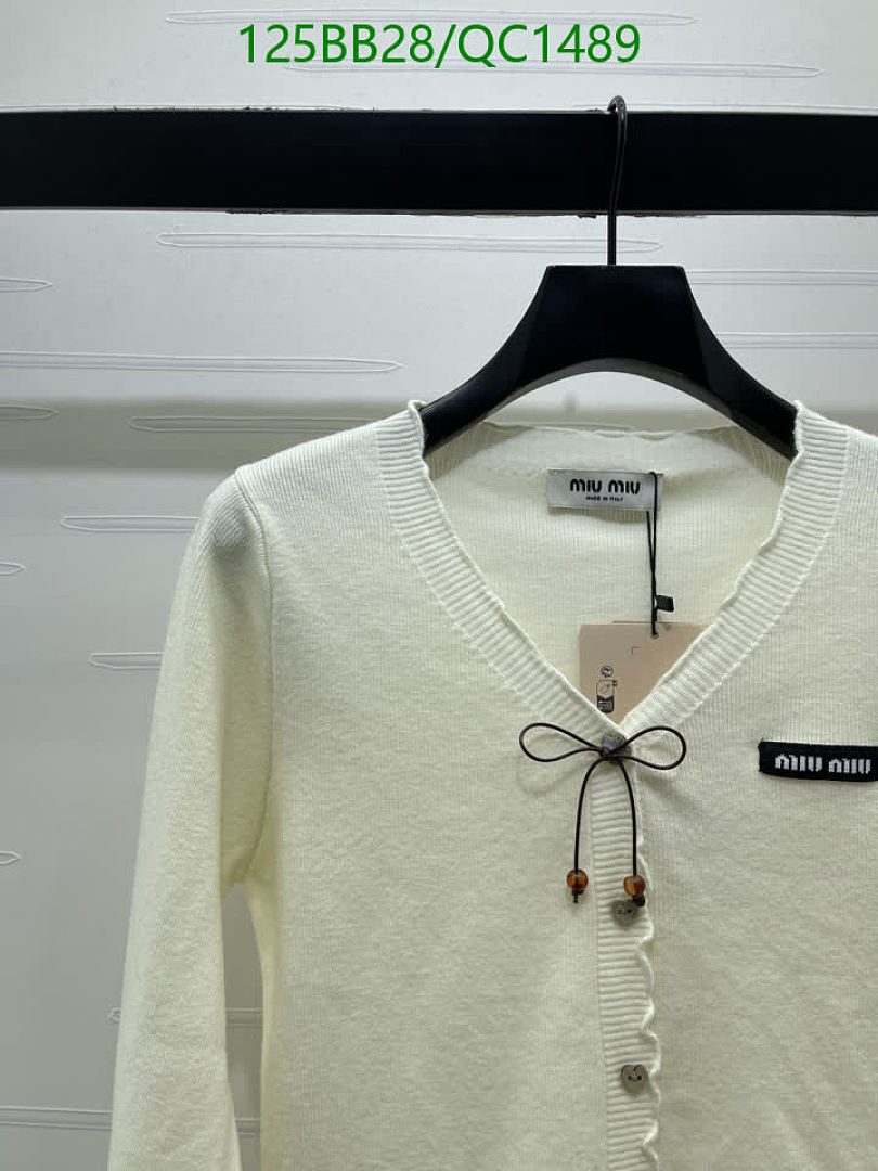 Miu Miu-Clothing Code: QC1489 $: 125USD
