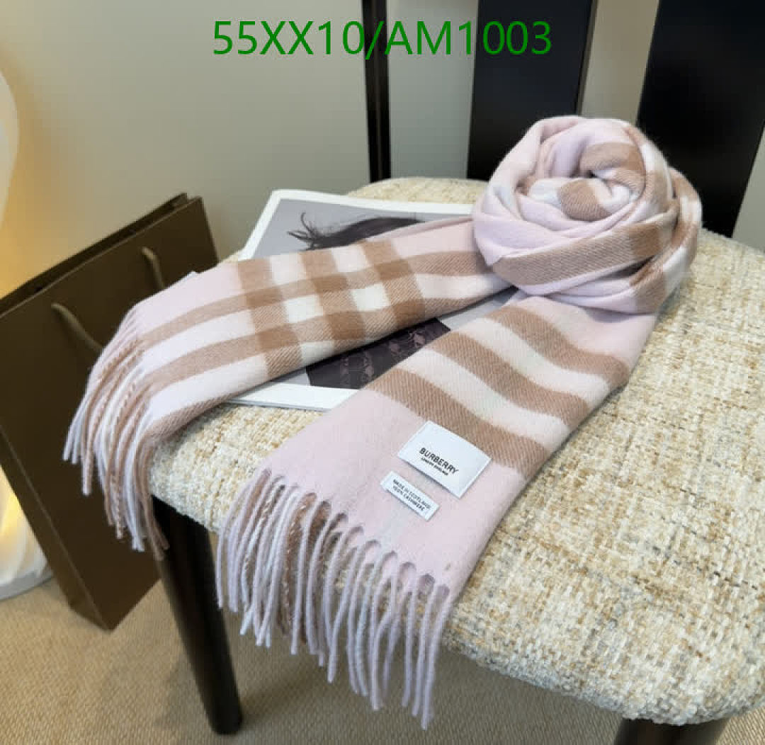 Burberry-Scarves Code: AM1003 $: 55USD