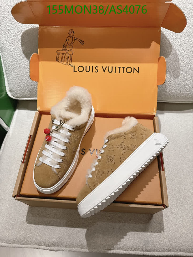 LV-Women Shoes Code: AS4076 $: 155USD