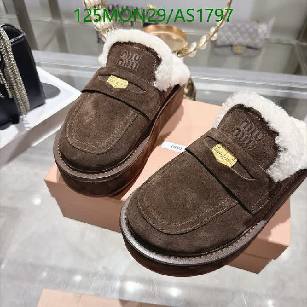 Miu Miu-Women Shoes Code: AS1797 $: 125USD