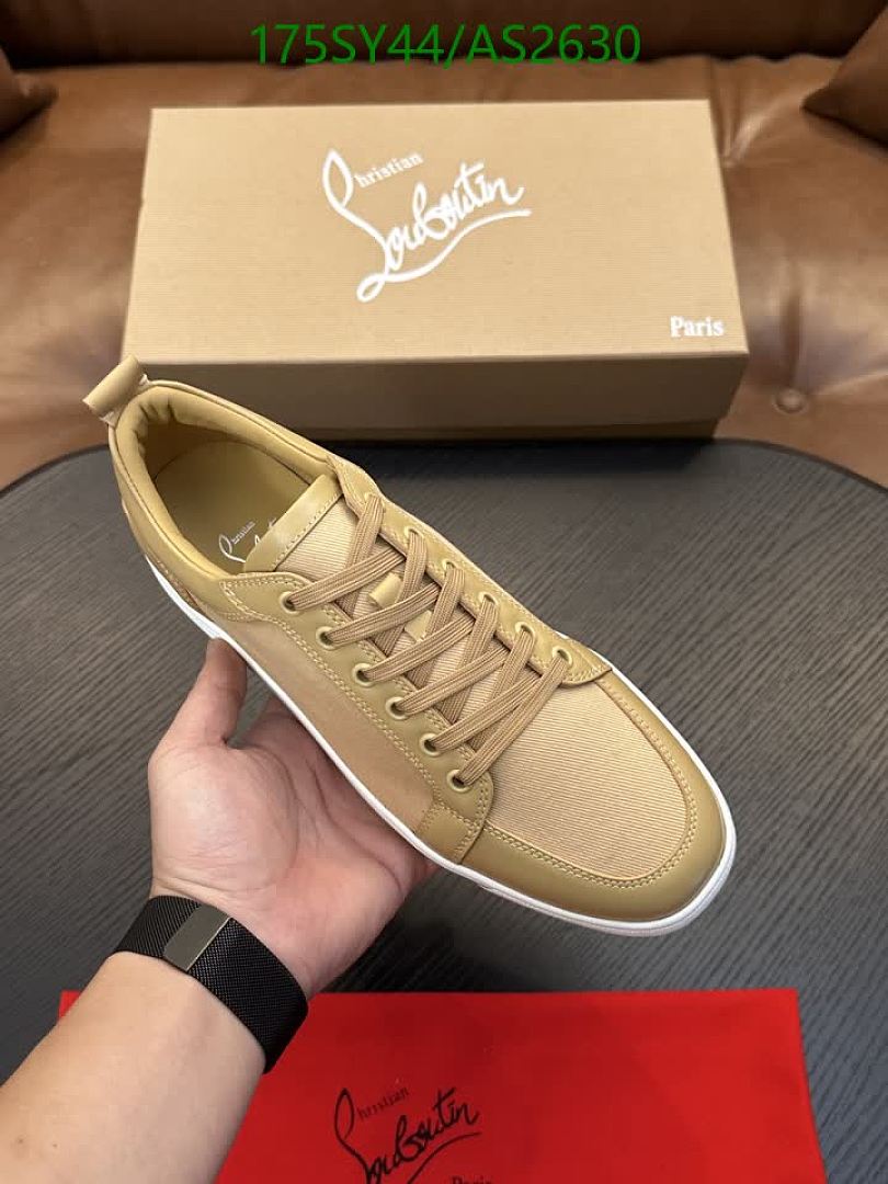 Christian Louboutin-Men shoes Code: AS2630 $: 175USD