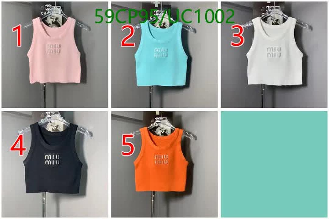 Miu Miu-Clothing Code: UC1002 $: 59USD
