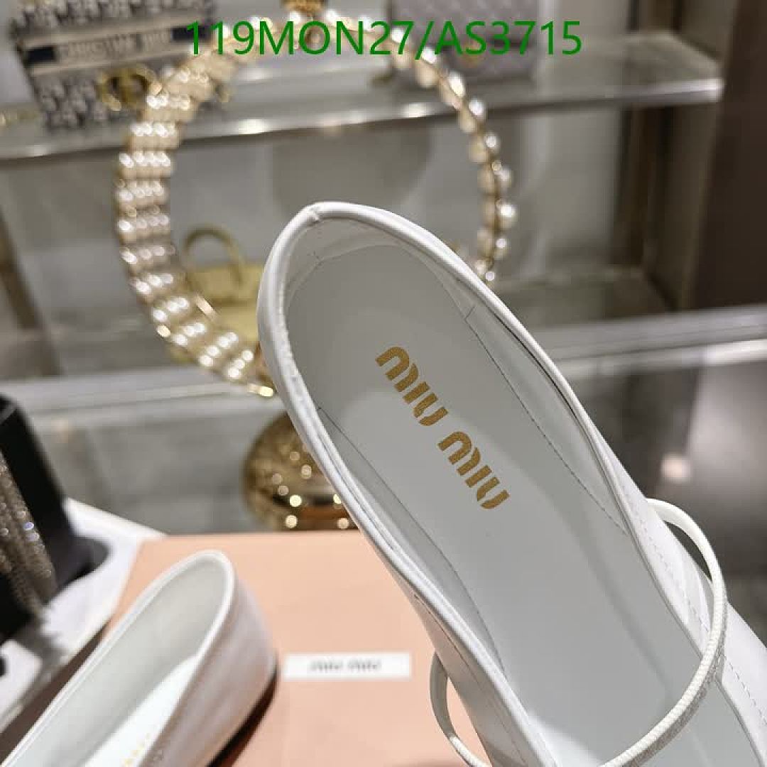 Miu Miu-Women Shoes Code: AS3715 $: 119USD