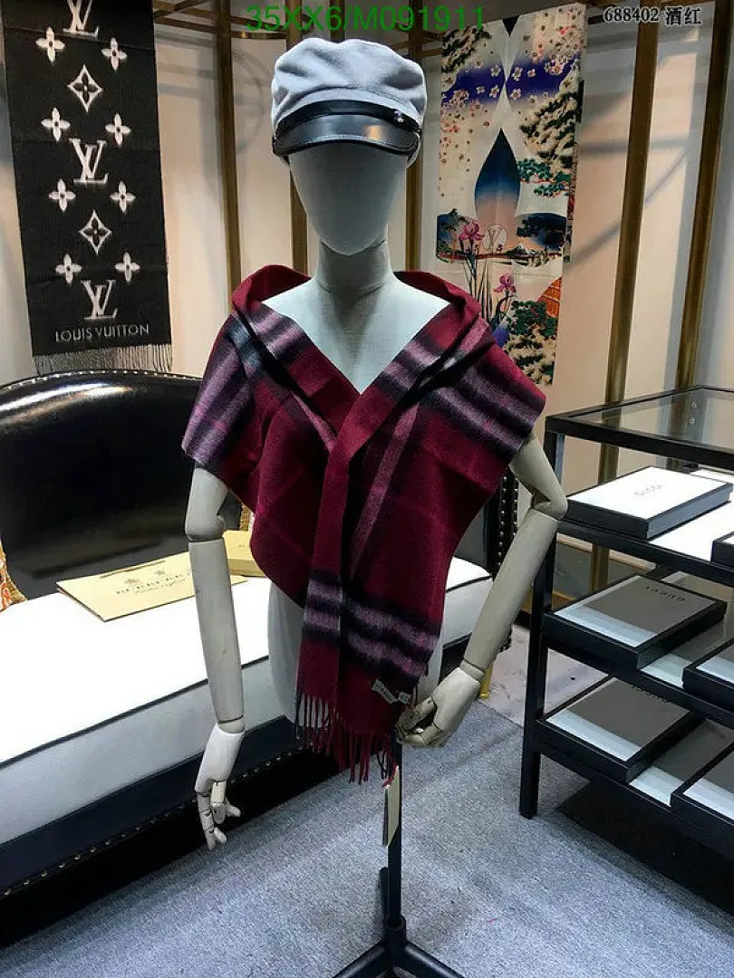 Burberry-Scarves Code: M091911 $:35USD