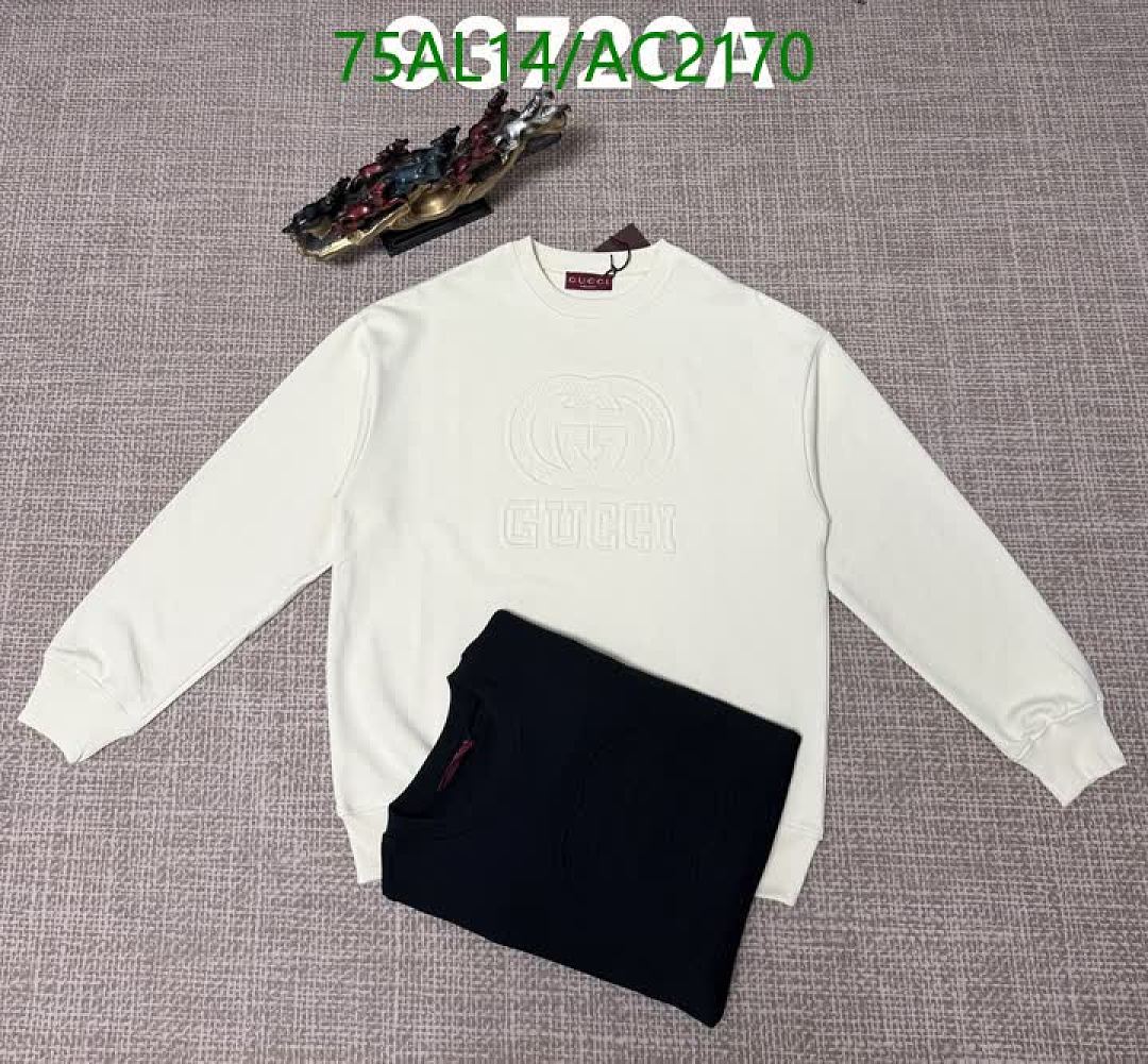 Gucci-Clothing Code: AC2170 $: 75USD