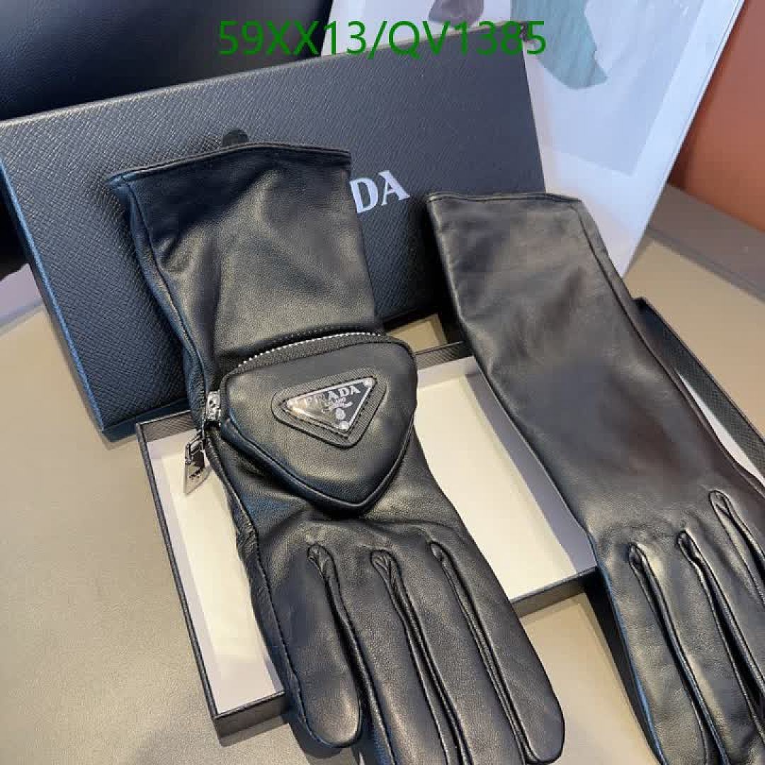 Prada-Gloves Code: QV1385 $: 59USD