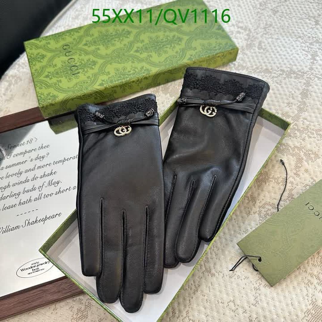 Gucci-Gloves Code: QV1116 $: 55USD