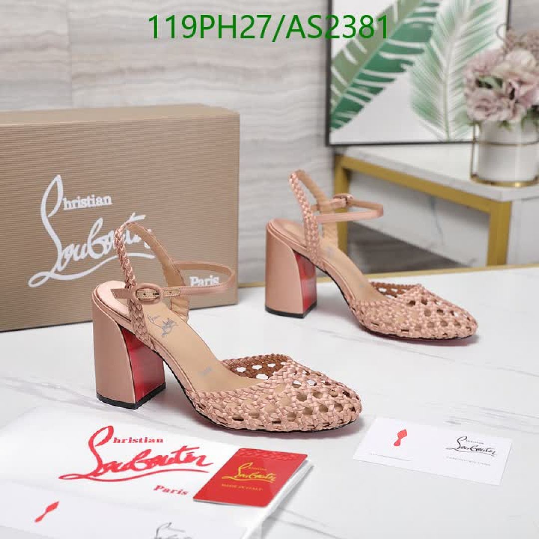 Christian Louboutin-Women Shoes Code: AS2381 $: 119USD