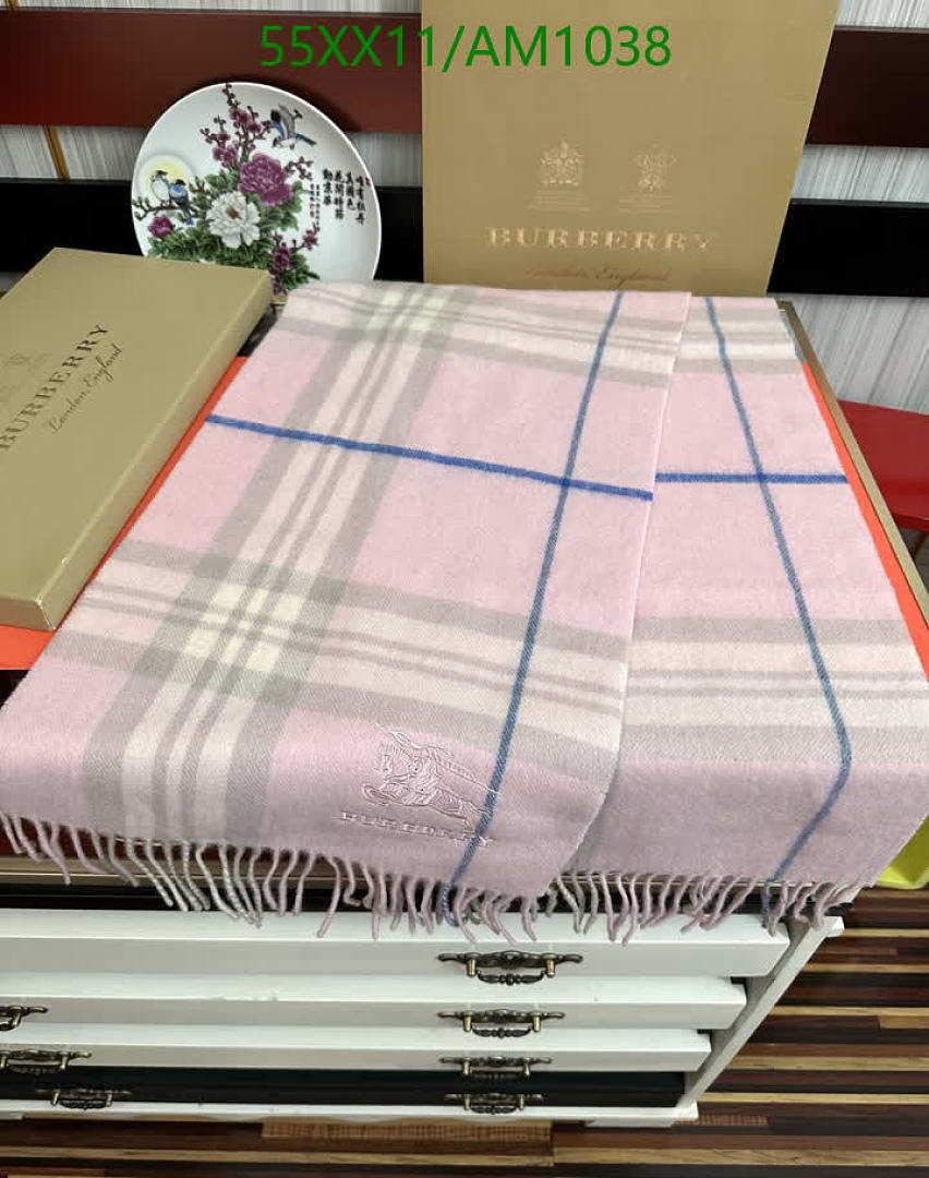 Burberry-Scarves Code: AM1038 $: 55USD