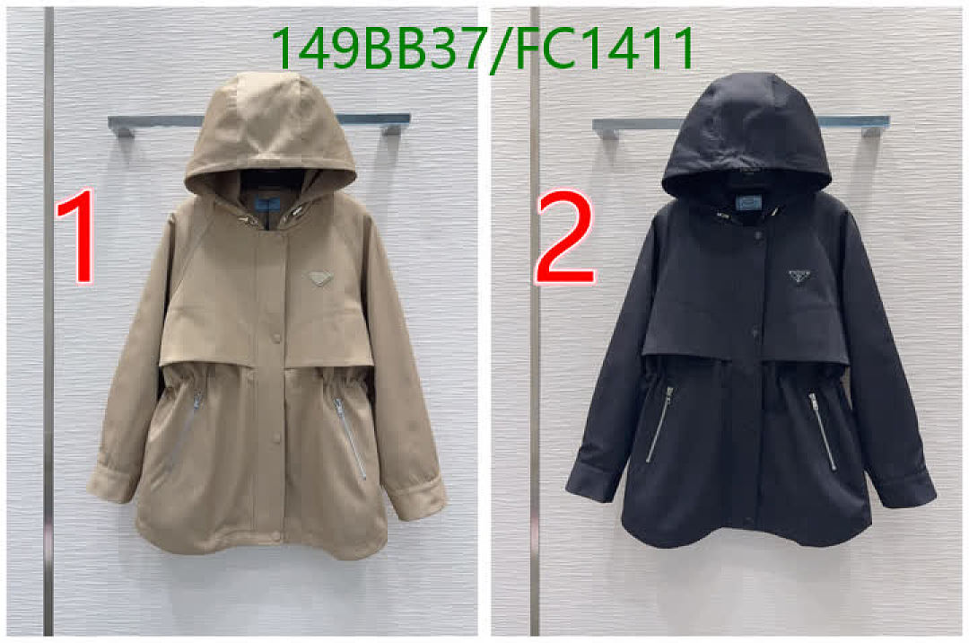 Prada-Clothing Code: FC1411 $: 149USD