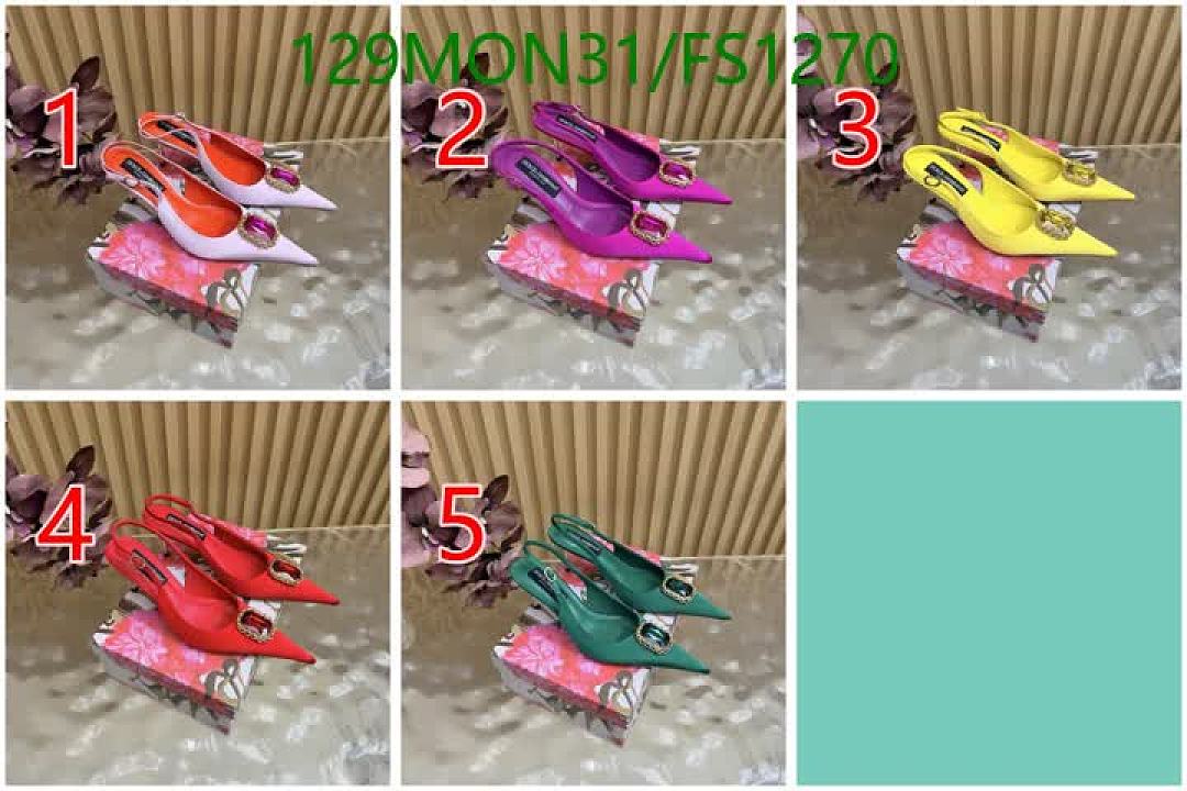 D&G-Women Shoes Code: FS1270 $: 129USD