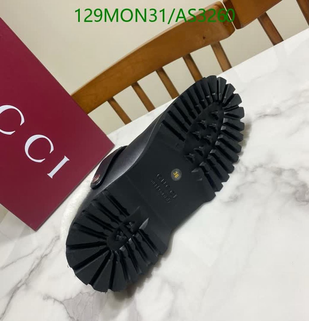 Gucci-Women Shoes Code: AS3260 $: 129USD