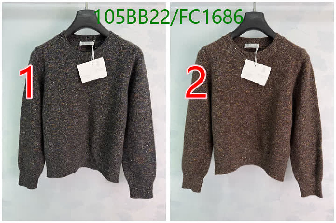 Brunello Cucinelli-Clothing Code: FC1686 $: 105USD