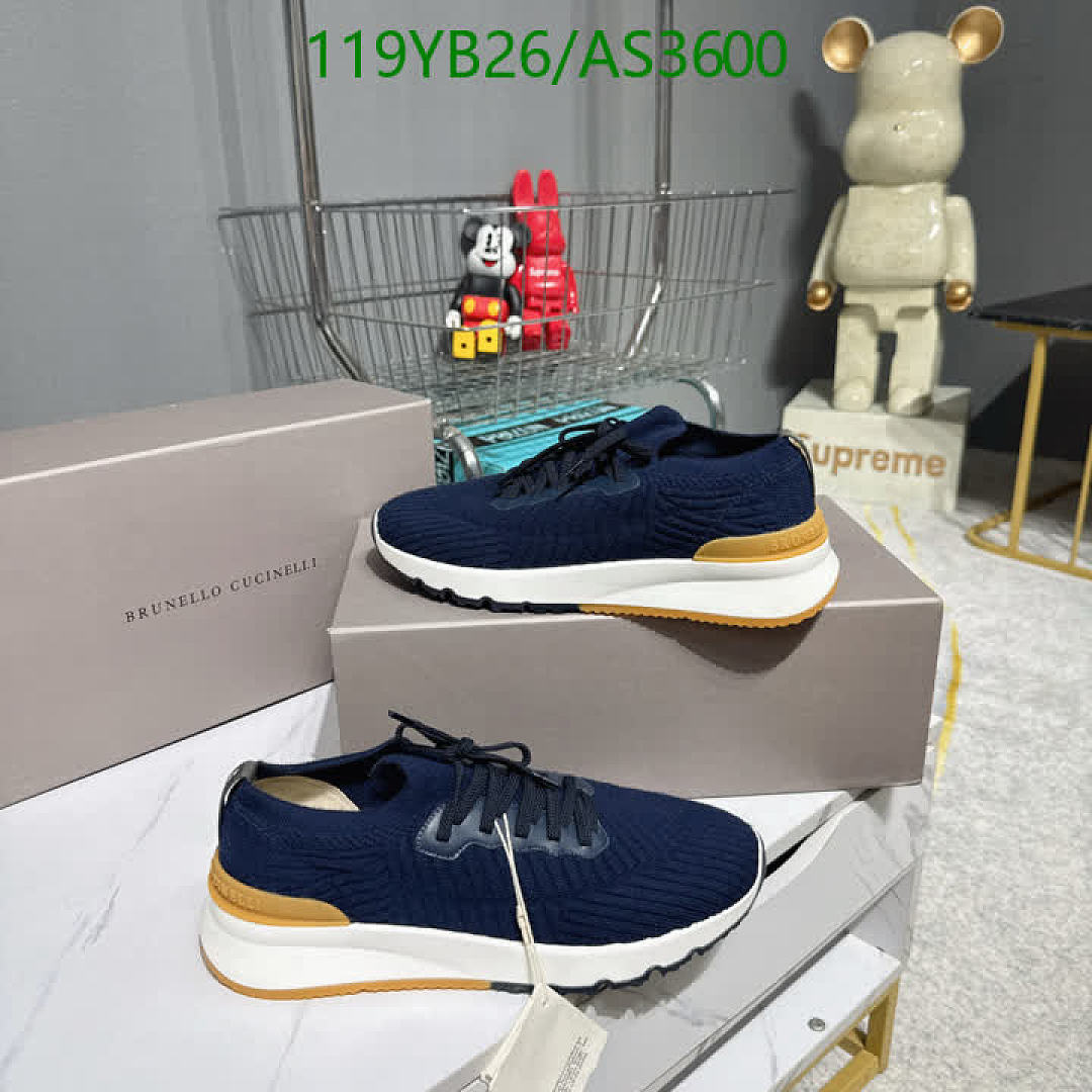 Brunello Cucinelli-Men shoes Code: AS3600 $: 119USD