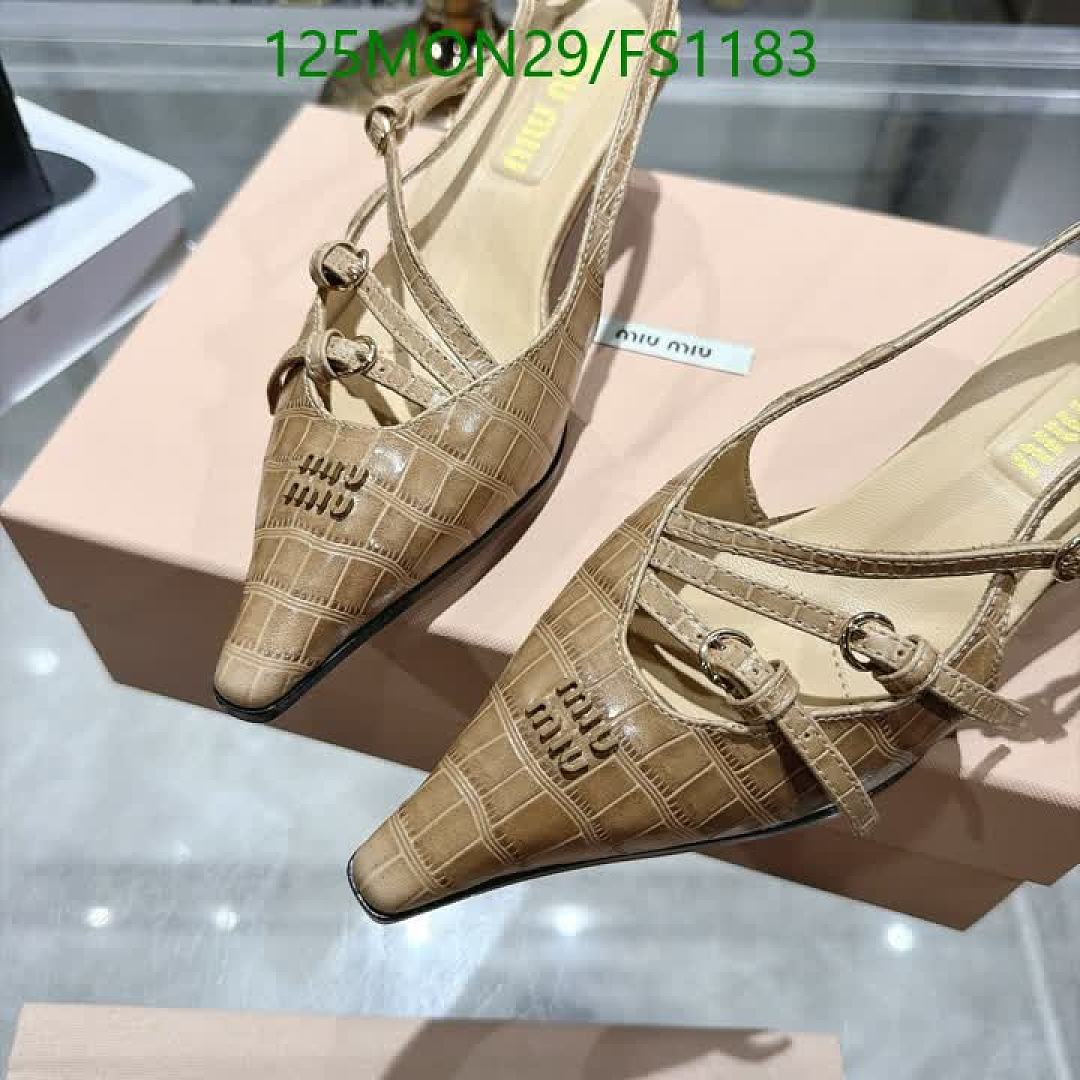 Miu Miu-Women Shoes Code: FS1183 $: 125USD