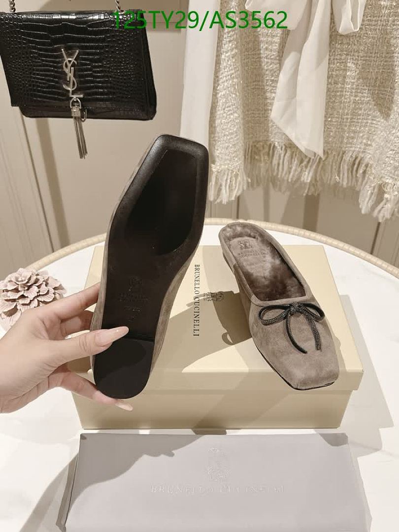 Brunello Cucinelli-Women Shoes Code: AS3562 $: 125USD