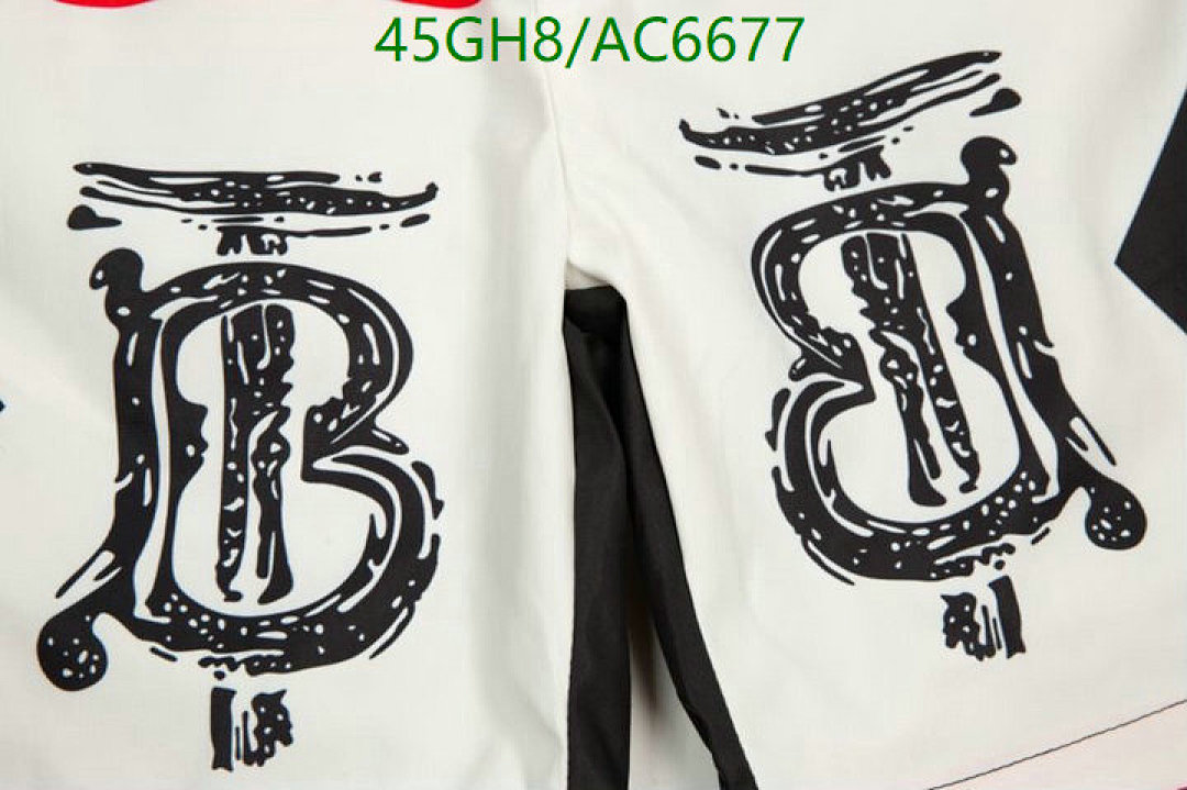 Burberry-Clothing Code: AC6677 $: 45USD