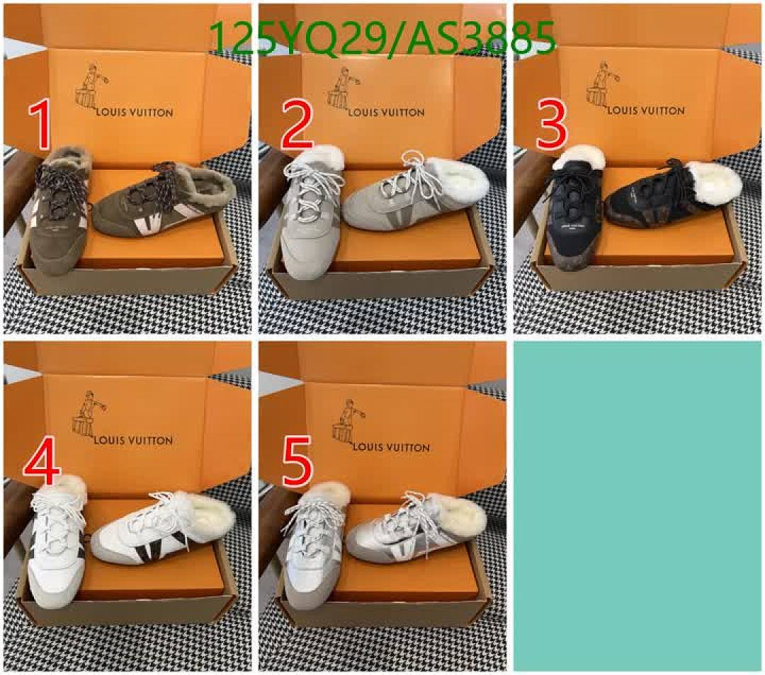 LV-Women Shoes Code: AS3885 $: 125USD