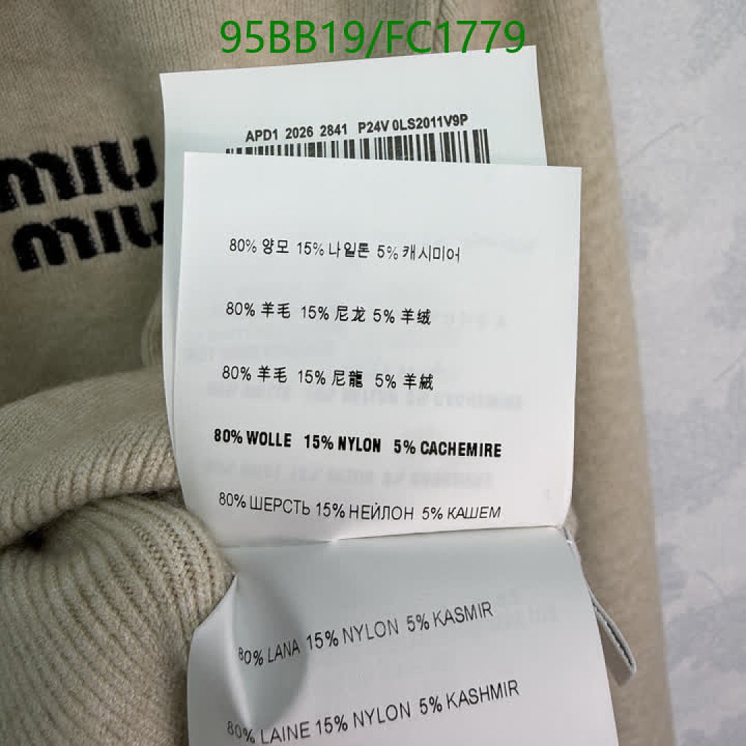 Miu Miu-Clothing Code: FC1779 $: 95USD
