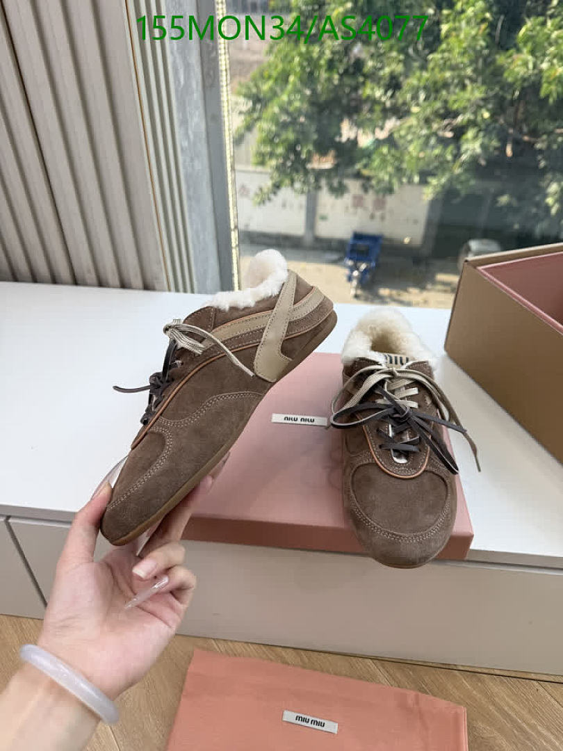 Miu Miu-Women Shoes Code: AS4077 $: 155USD