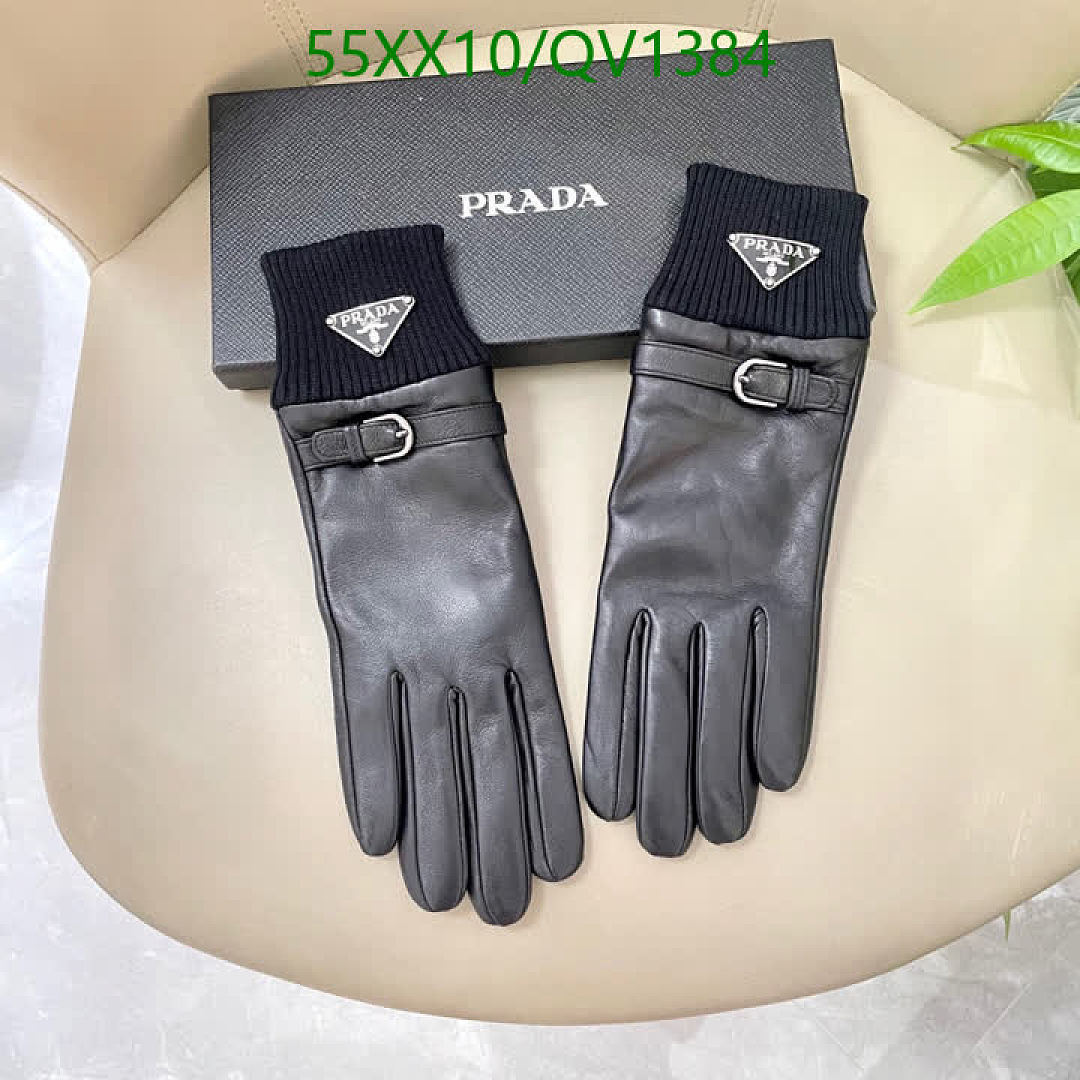 Prada-Gloves Code: QV1384 $: 55USD