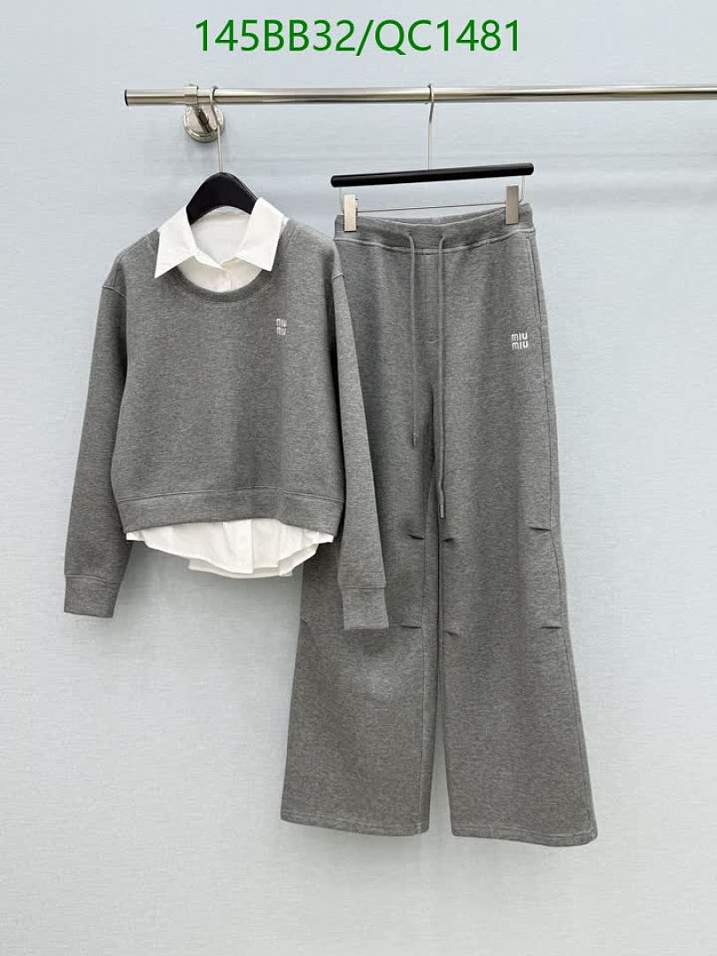 Miu Miu-Clothing Code: QC1481 $: 145USD
