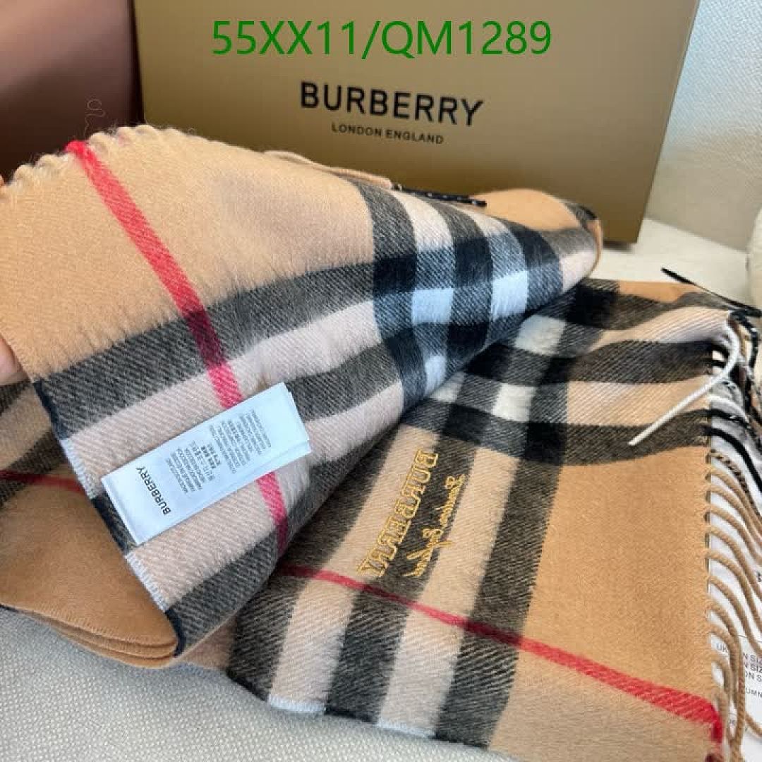 Burberry-Scarves Code: QM1289 $: 55USD