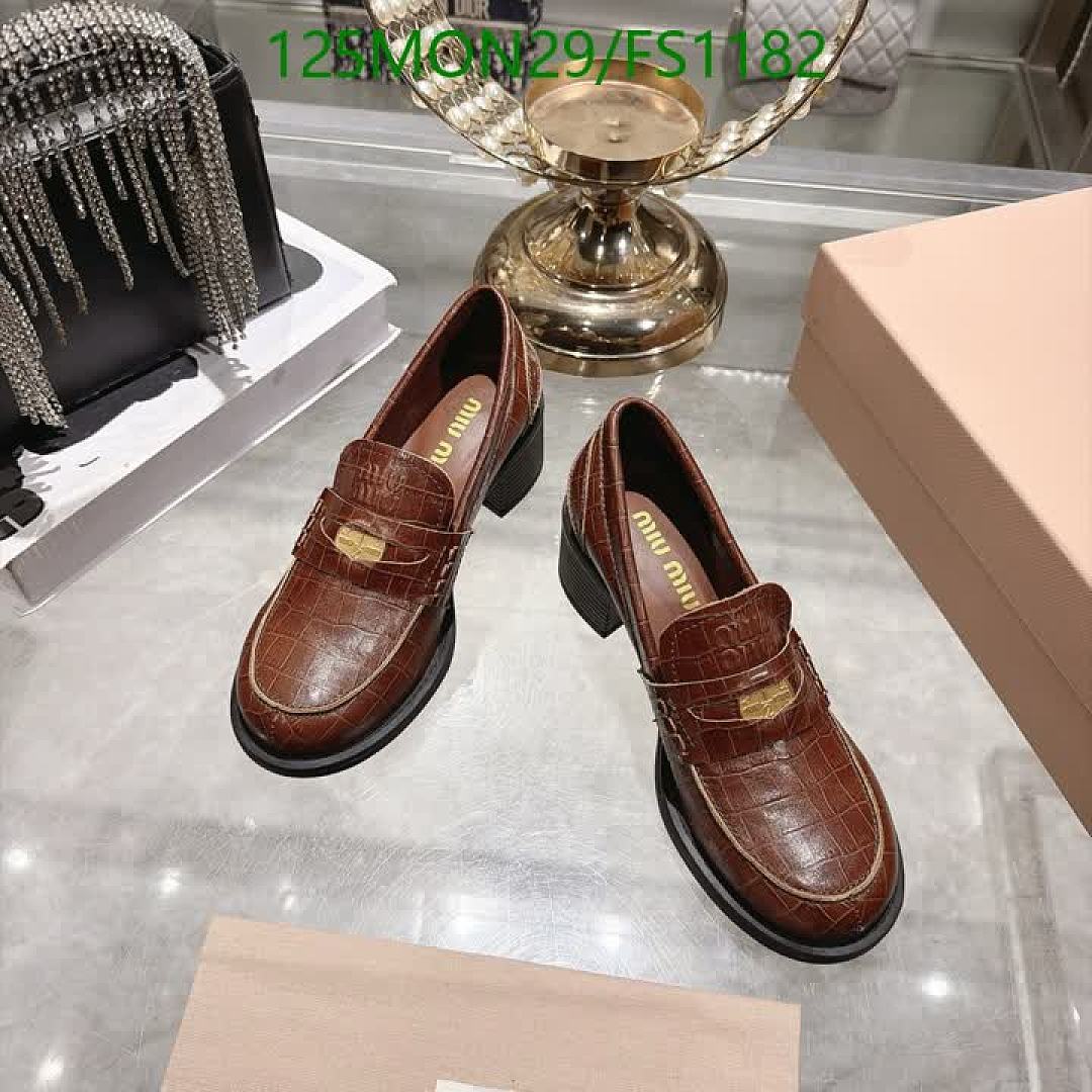 Miu Miu-Women Shoes Code: FS1182 $: 125USD