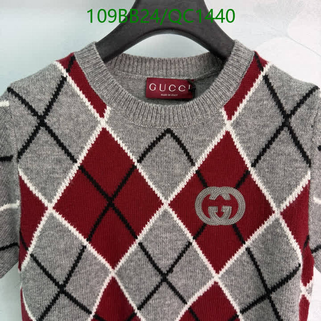 Gucci-Clothing Code: QC1440 $: 109USD