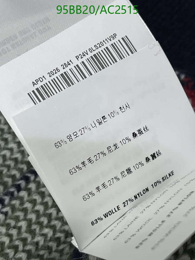 Miu Miu-Clothing Code: AC2515 $: 95USD