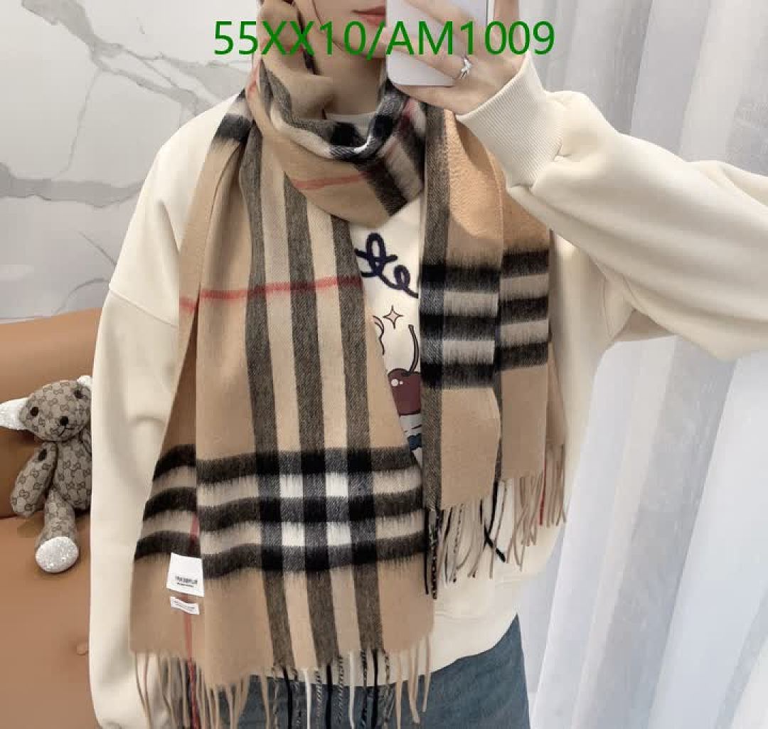 Burberry-Scarves Code: AM1009 $: 55USD