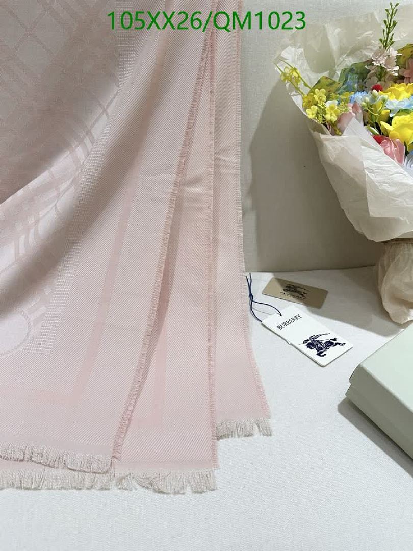 Burberry-Scarves Code: QM1023 $: 105USD