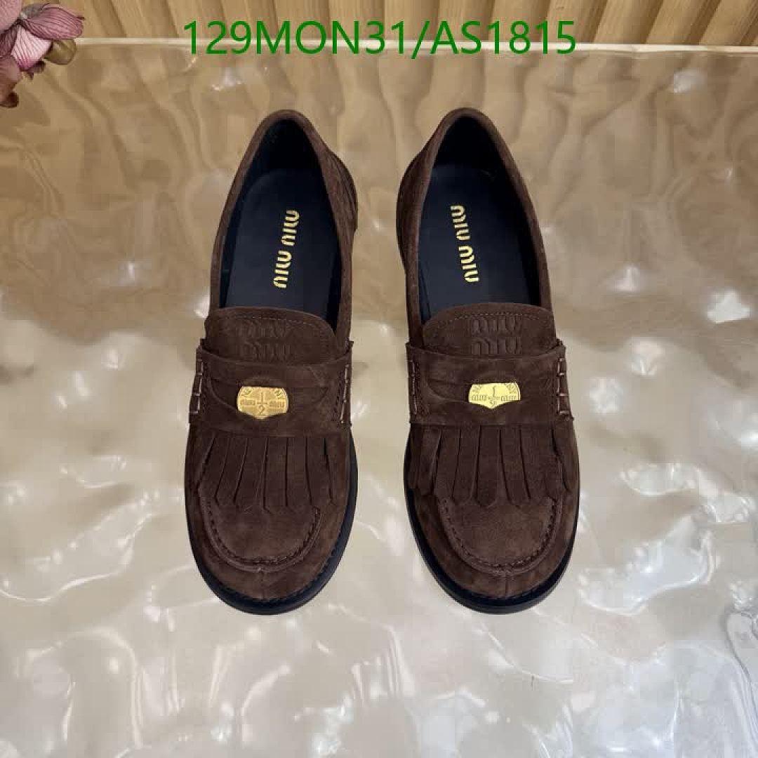Miu Miu-Women Shoes Code: AS1815 $: 129USD