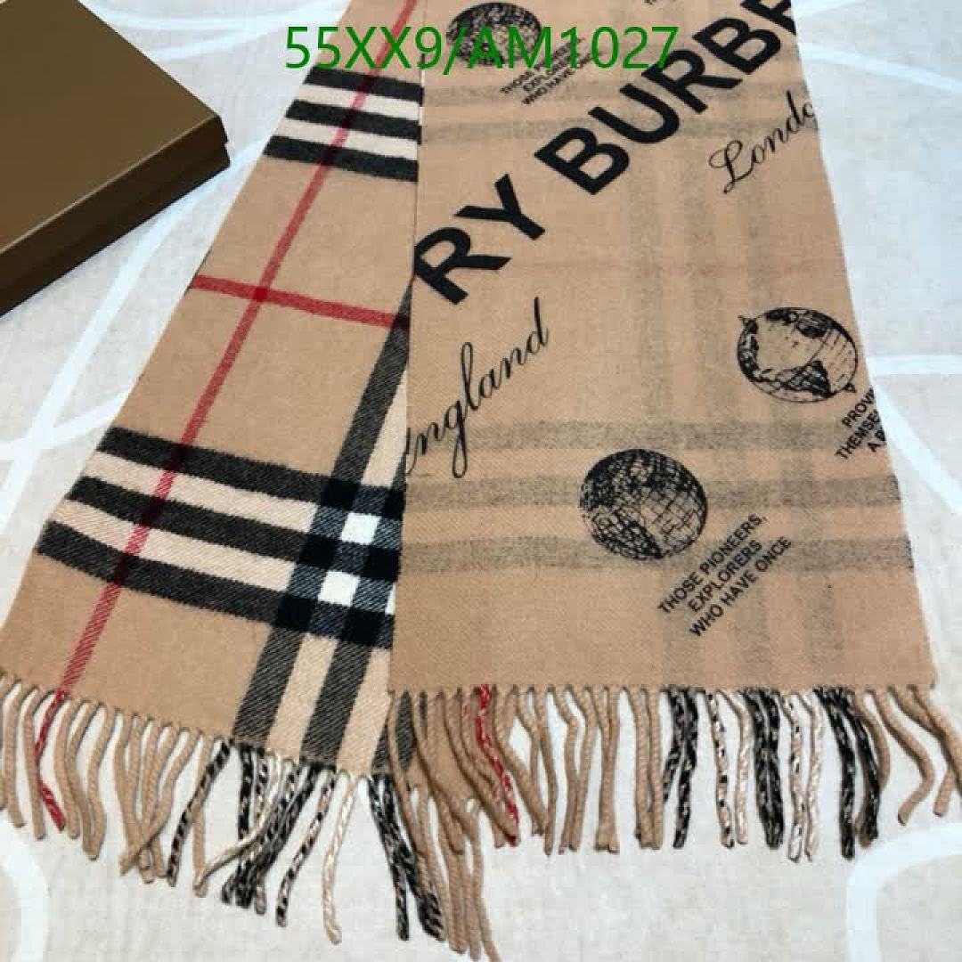 Burberry-Scarves Code: AM1027 $: 55USD