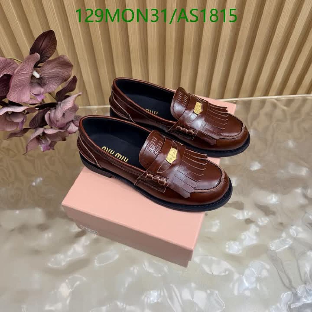 Miu Miu-Women Shoes Code: AS1815 $: 129USD