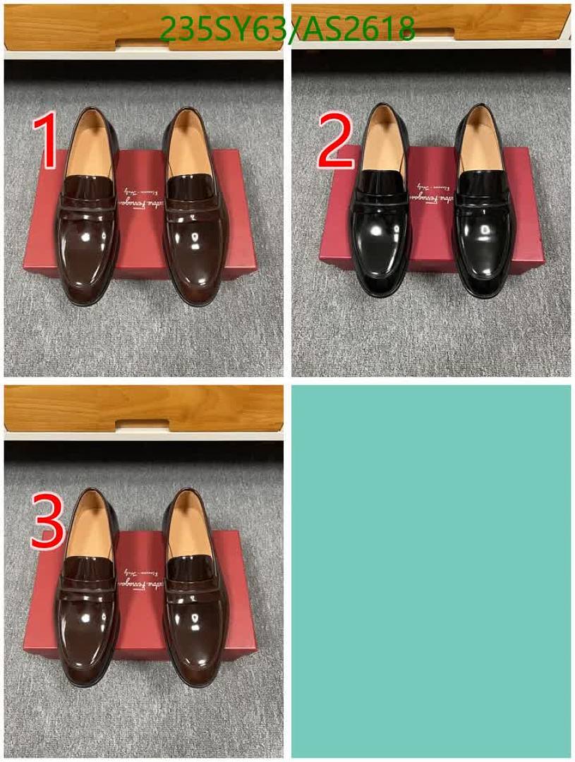Ferragamo-Men shoes Code: AS2618 $: 235USD