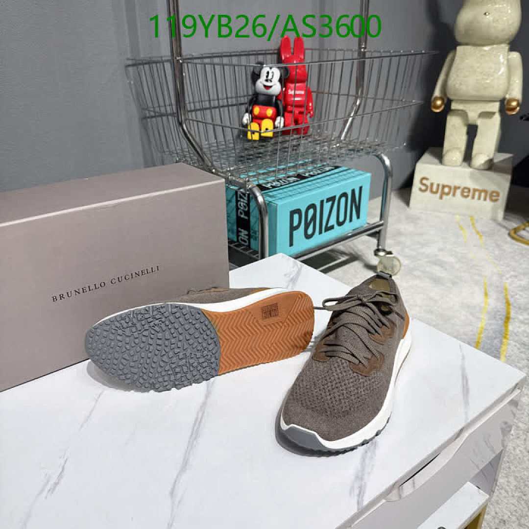 Brunello Cucinelli-Men shoes Code: AS3600 $: 119USD