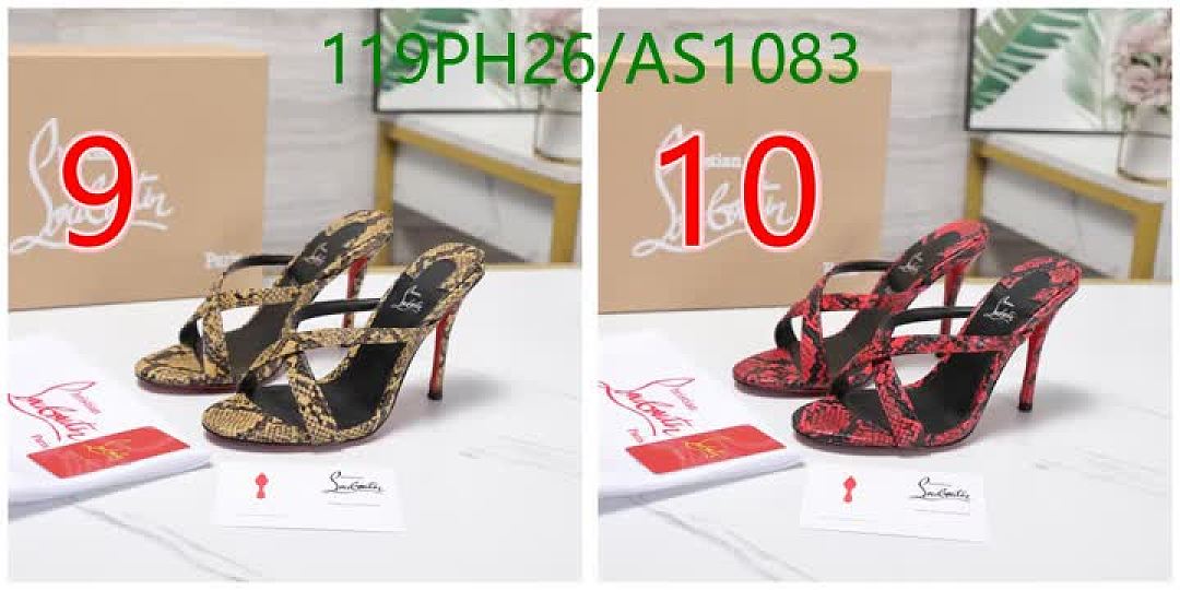 Christian Louboutin-Women Shoes Code: AS1083 $: 119USD
