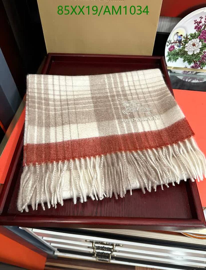 Burberry-Scarves Code: AM1034 $: 85USD