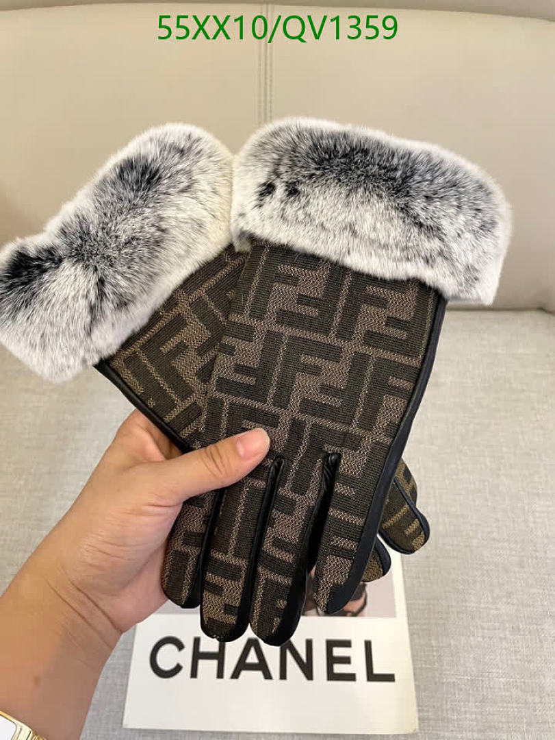 Fendi-Gloves Code: QV1359 $: 55USD