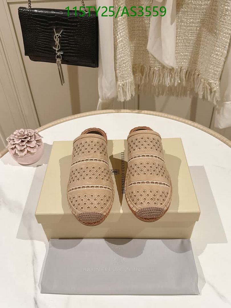 Brunello Cucinelli-Women Shoes Code: AS3559 $: 115USD