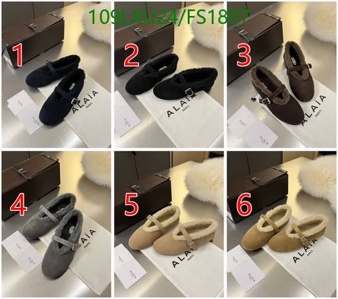 Alaia-Women Shoes Code: FS1807 $: 109USD