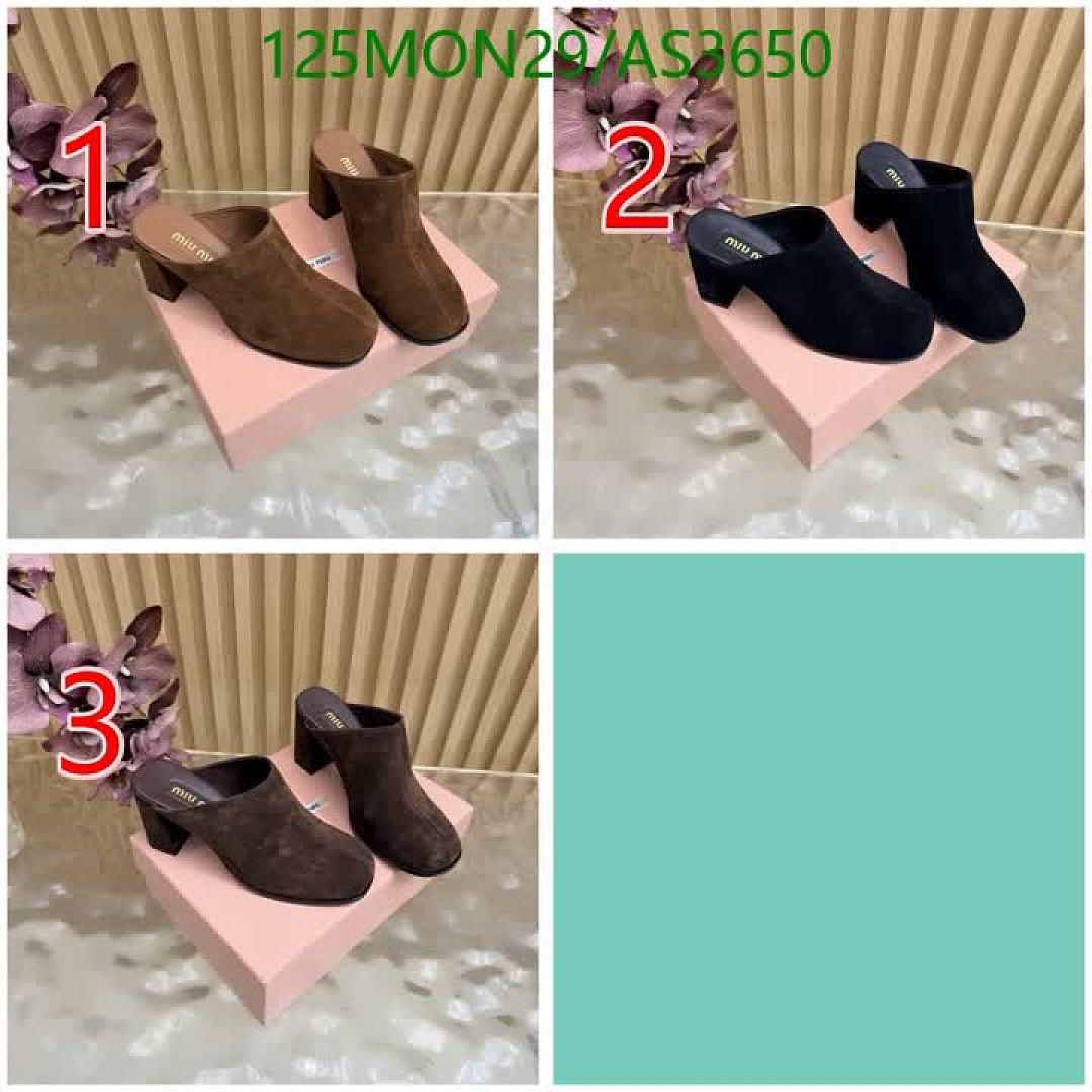 Miu Miu-Women Shoes Code: AS3650 $: 125USD